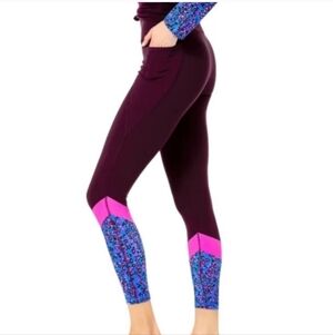 Lilly Pulitzer High-Rise Leggings with Pockets | Colorblock | Athleisure